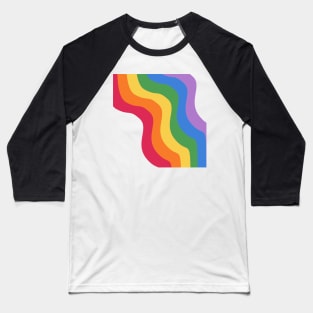 LGBT Pride Rainbow Baseball T-Shirt